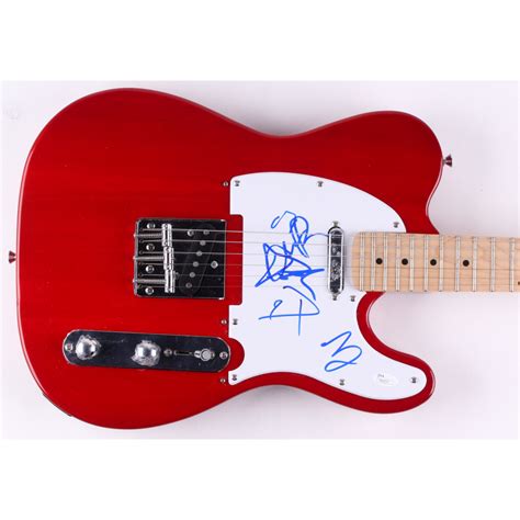 Imagine Dragons Full-Size Electric Guitar Signed by All (4) with Dan ...