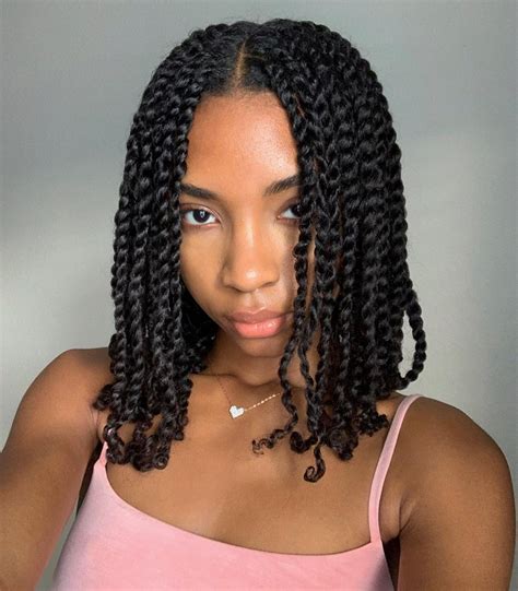 Jailyn Hill on Instagram: “➿” | Protective hairstyles for natural hair, Twist hairstyles ...