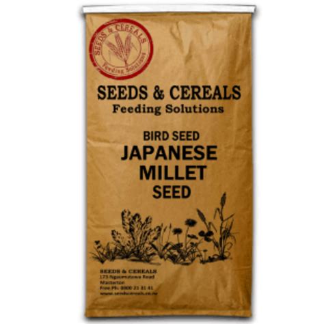 MILLET JAPANESE – Seeds and Cereals