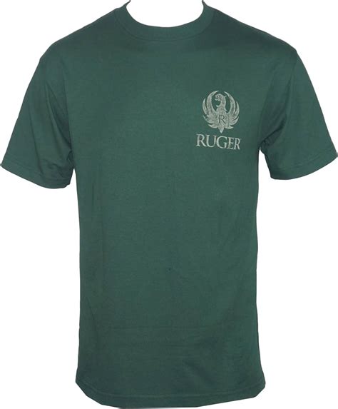 Amazon.com: Ruger Firearms Men's Shield T-Shirt Green: Clothing