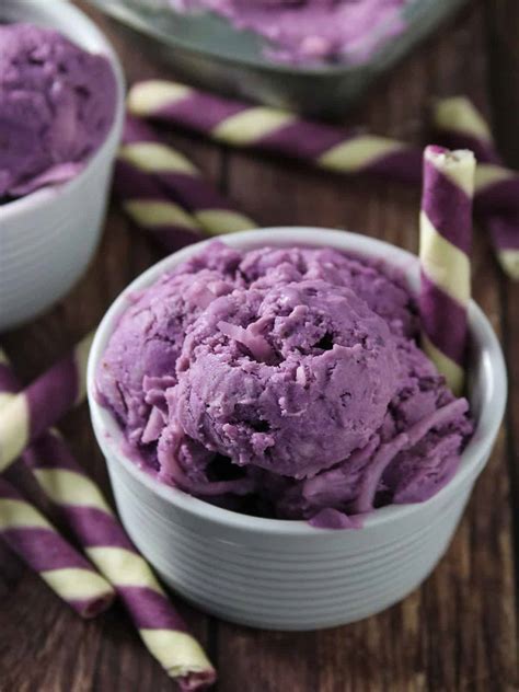 Filipino Cooking and Recipes | Ube Macapuno Ice Cream | Under One ...