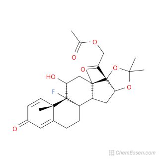 Triamcinolone acetonide acetate Structure - C26H33FO7 - Over 100 million chemical compounds | CCDDS