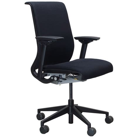 Steelcase Think Used Task Chair, Black - National Office Interiors and Liquidators