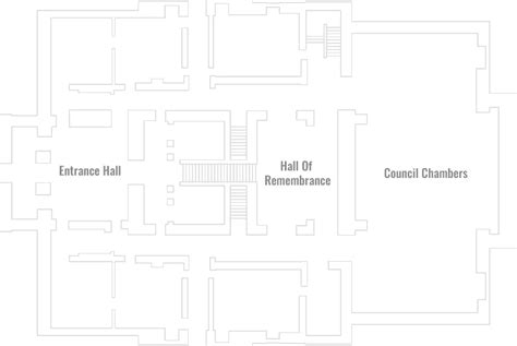 Floorplans Ground Floor - Liverpool Town Hall