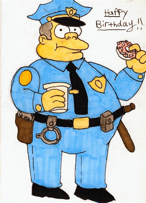 Chief Wiggum by BlackButterfly2911 on DeviantArt