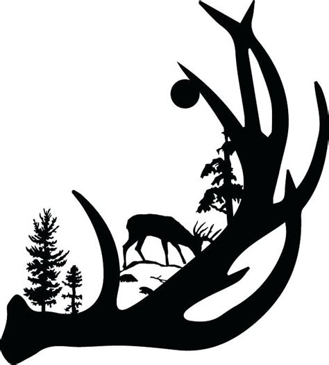 Deer Family Silhouette at GetDrawings | Free download