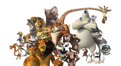 Madagascar All Character Line Up by Dominickdr98 on DeviantArt | Dreamworks characters ...