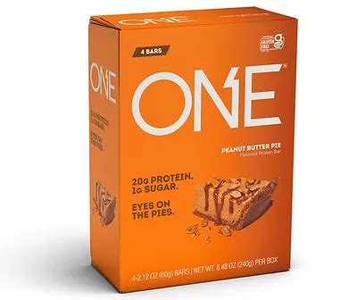 ONE One Peanut Butter Pie Protein Bar, 4-Pack | Big Lots