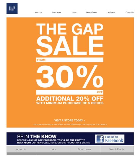 The GAP Sale | Great Deals Singapore