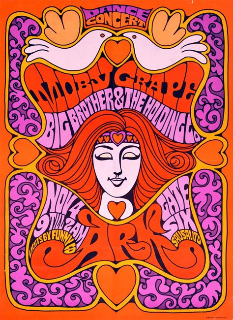 60s Psychedelic Rock Posters