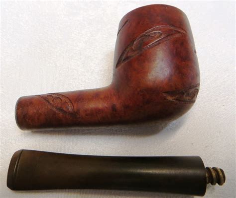 Almost Mint Brewster Pipe Imported Briar Wood Smoking Tobacco Pipe No Bite Marks, AntiquesRhere