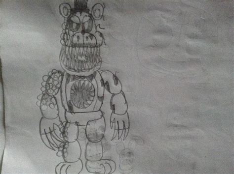 Twisted Freddy drawing : r/fivenightsatfreddys