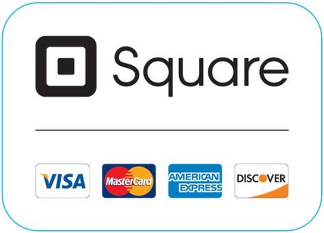 Square credit card, Square payment, Credit card sign