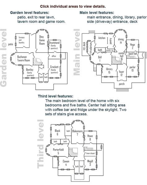 Floor Plans - Rockwood Manor