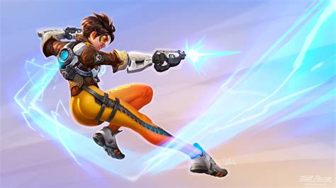 Tracer - Blizzard's Overwatch Fan Art (39681577) - Fanpop