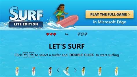 Easy Steps To Enable Or Disable Surf Game In Microsoft Edge