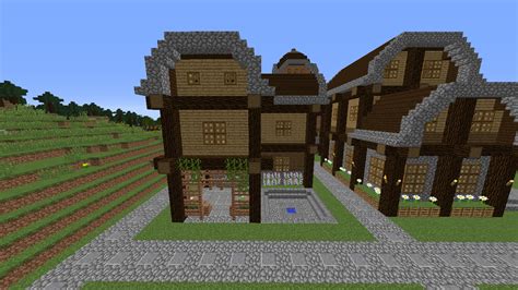 Round Roof Village Minecraft Map