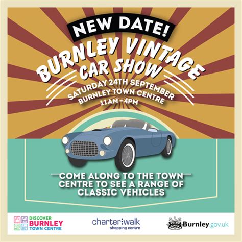 New date announced for Burnley Vintage Car Show - Lancashire Business View