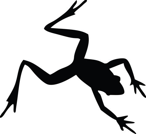 Frog Silhouette Clip art - animal silhouettes png download - 4000*3693 - Free Transparent Frog ...