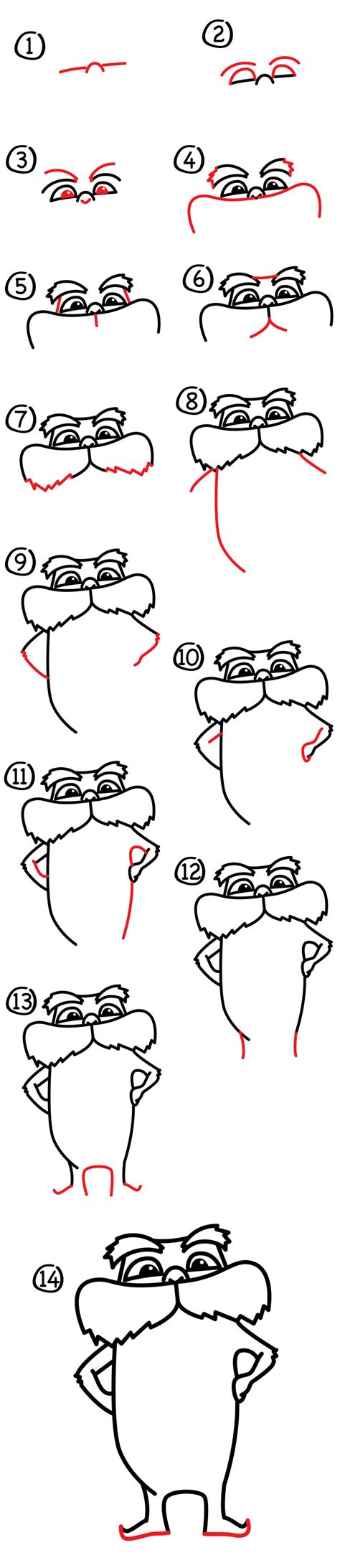 Great How To Draw The Lorax Fish in the year 2023 The ultimate guide | howtodrawsky5