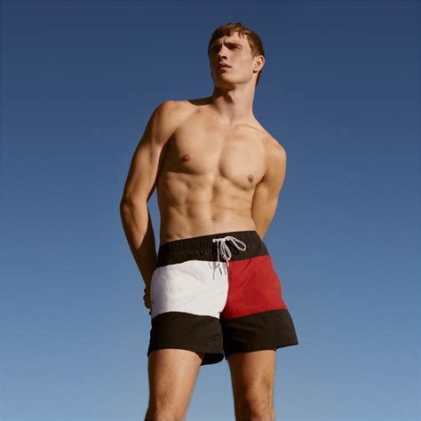 Tommy Hilfiger | Men's Swimwear | Flag Swim Trunks | Shop