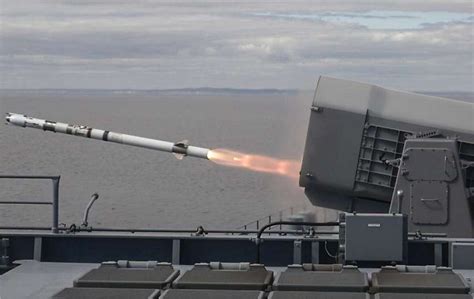 This is United States Ship Defense RIM-116 Rolling Airframe Missile - Militaryview