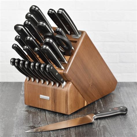 Wusthof 25 Slot Acacia Knife Block – Cutlery and More