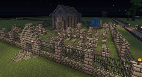 MineGraveyard | Minecraft houses, Minecraft, Minecraft buildings