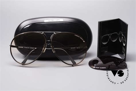 Sunglasses Porsche 5621 Rare 80's XL Aviator Shades