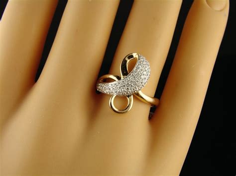 new_york_jewels: PRETTY LADIES/WOMENS DESIGNER DIAMOND RING 14k .51 C