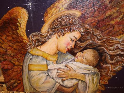 and once again the child was at home... in the arms of an angel...