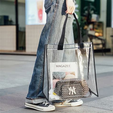 Transparent Waterproof Clear Tote Bag | Lazada PH