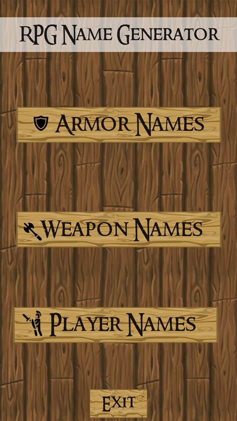 RPG Name Generator APK untuk Unduhan Android