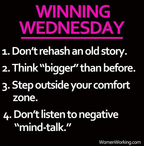 #Winning #Wednesday | Happy wednesday quotes, Work motivational quotes, Work quotes inspirational