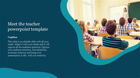 Meet The Teacher Powerpoint Template