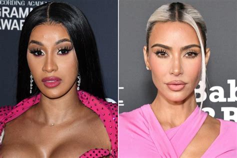 Cardi B Says Kim Kardashian Gave Her Plastic Surgery Advice After Botched Nose Fillers