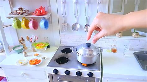 Coconut Beef Curry | KITCHEN PLAY SET MINI REAL FOOD | COOKING SOUNDS - YouTube