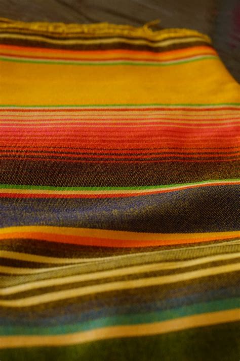 Mexican Rainbow Fabric Sarape Colors. 71 Width by One - Etsy