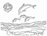 Cute Baby Dolphin Coloring Pages sketch template