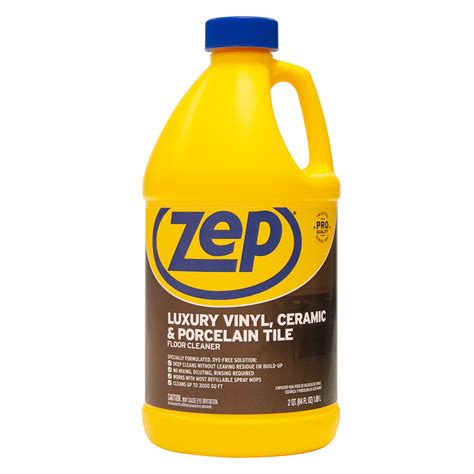 Luxury Vinyl, Ceramic and Porcelain Tile Floor Cleaner - 64 oz. – Zep Inc.