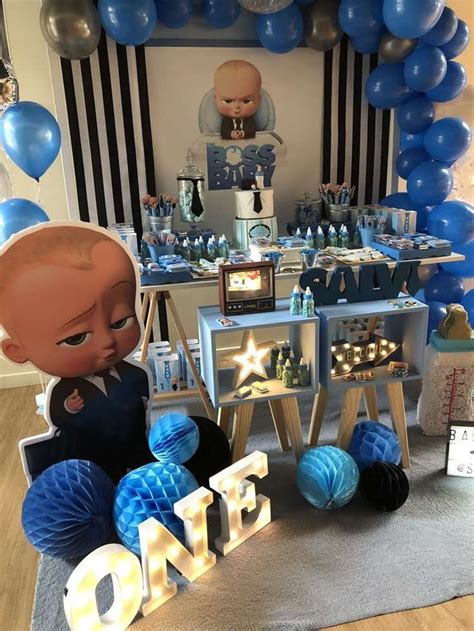 Check out this cool Baby Boss Birthday Party! See more party ideas and ...