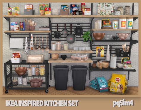IKEA INSPIRED KITCHEN SET by PQSIM4 Created for... - Emily CC Finds