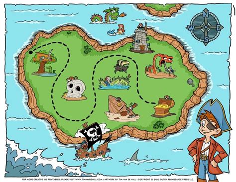 mappa-del-tesoro-pirata Helene - ePuzzle foto puzzle