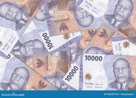 Indonesian Banknotes. Close Up Money from Indonesia. Indonesian Rupiah Stock Illustration ...