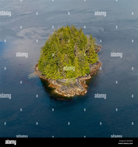 Alaska Prince of Wales island aerial view Stock Photo - Alamy