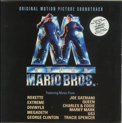 Super Mario Bros. (Original Motion Picture Soundtrack) (1993, Vinyl ...