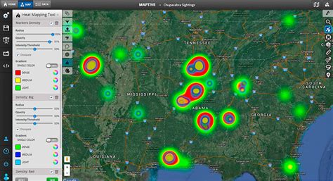 Heat Map Generator - Create a Custom Heat Map - Maptive