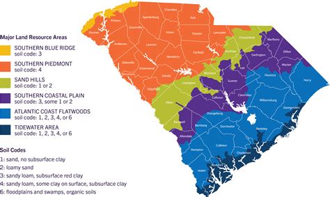 Soil Types Map North Carolina