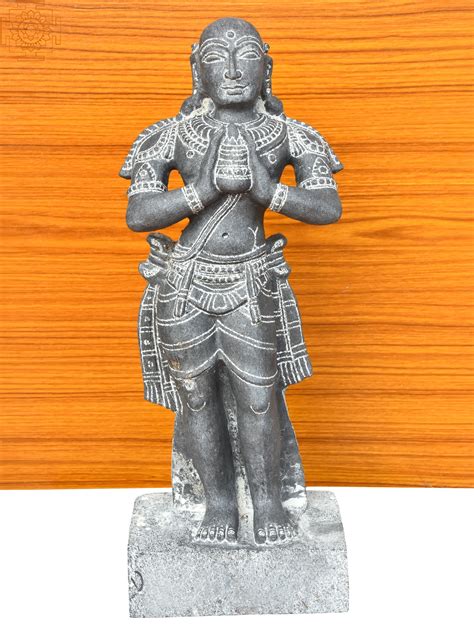 Granite Stone Nayanmar Statue (Set of 63) | Exotic India Art