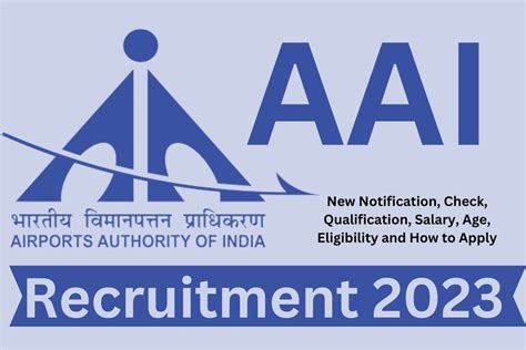 AAI Recruitment 2023: Airport Authority of India Vacancies! How much is the salary? Know in ...